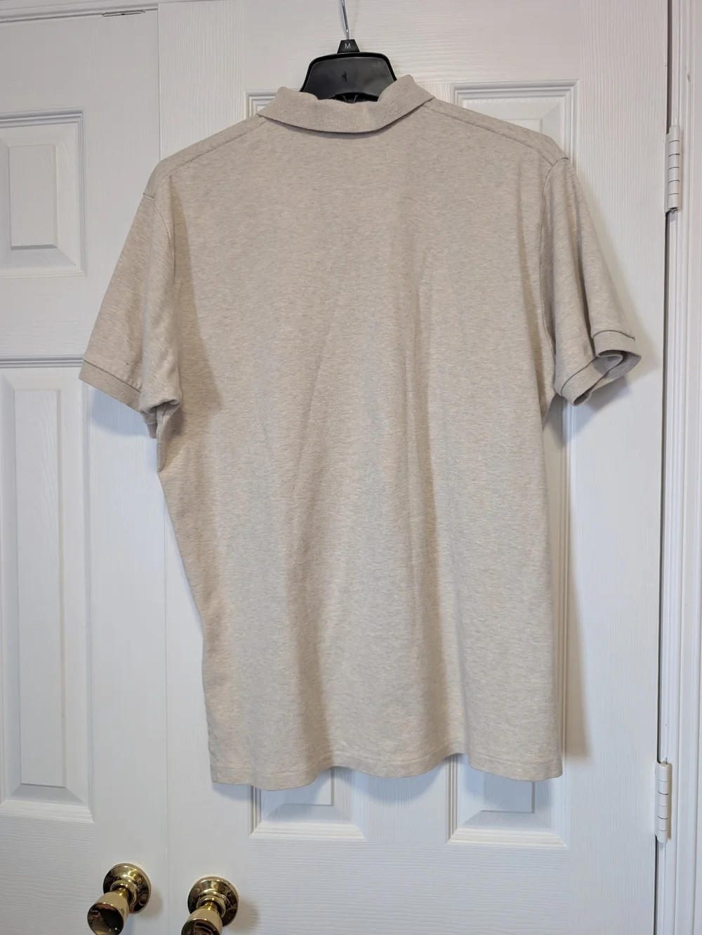 Ralph Lauren Men's Polo in Light Tan with Embroidered Pony